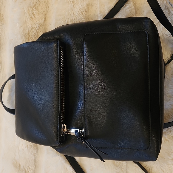 Zara Backpack with Flap Zips Black - Picture 5 of 16